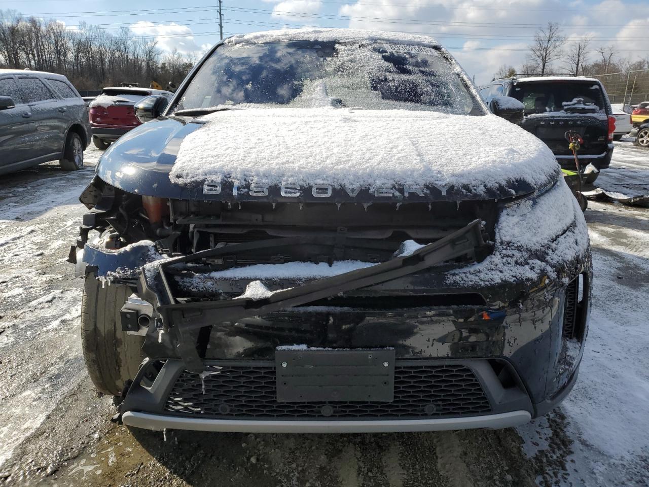 2020 Land Rover Discovery VIN SALCJ2FX4LH851128 Copart auction photo, front end damage thumbnail 5