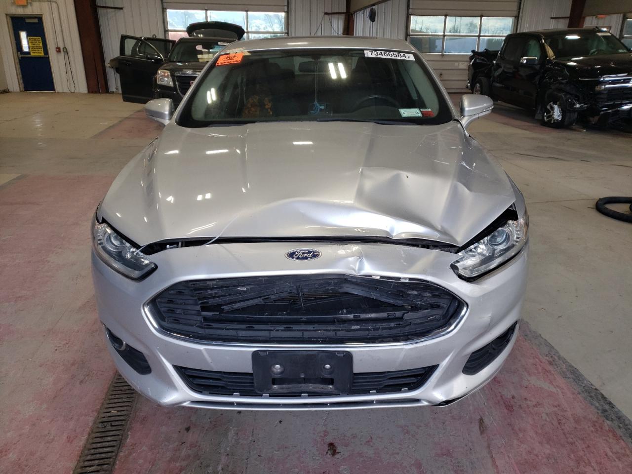 2016 Ford Fusion VIN 3FA6P0H77GR365105 Copart auction photo, front end / burn damage thumbnail 5