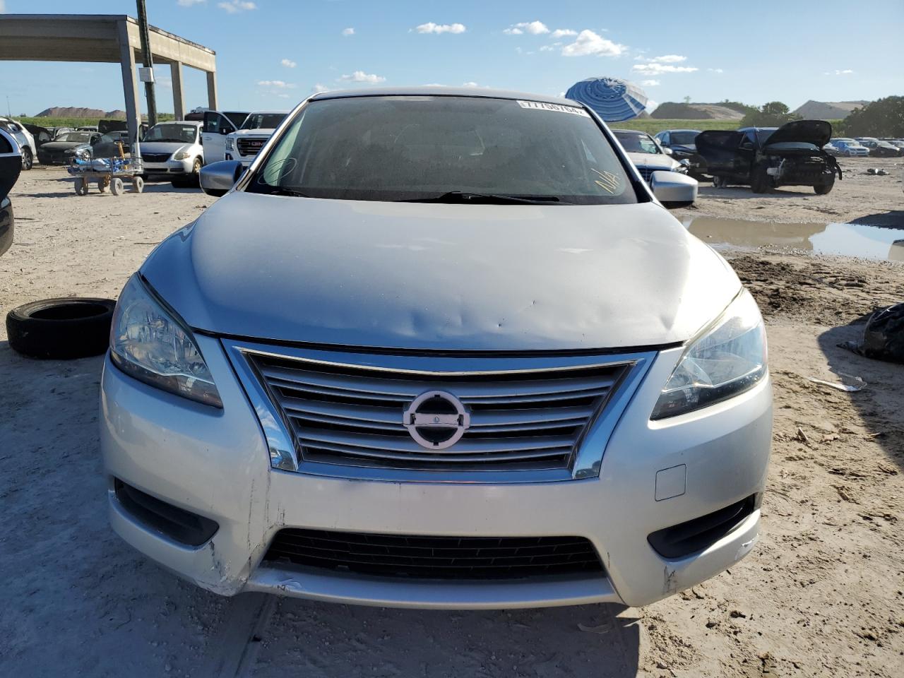 2015 Nissan Sentra VIN 3N1AB7AP4FY306476 Copart auction photo, mechanical / minor dent/scratches damage thumbnail 5