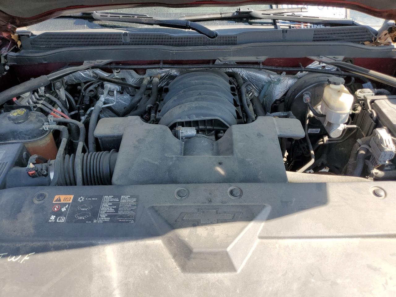 2015 Chevrolet Silverado VIN 1GCVKREC2FZ301493 Copart auction photo, burn - interior damage thumbnail 11
