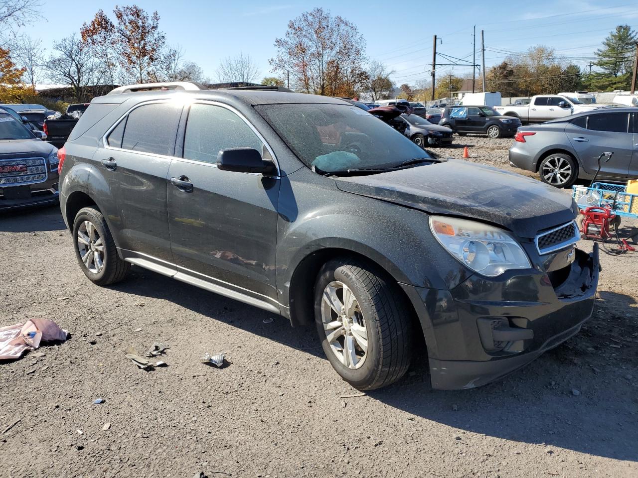 2014 Chevrolet Equinox VIN 2GNFLFEK5E6368310 Copart auction photo, front end damage thumbnail 4