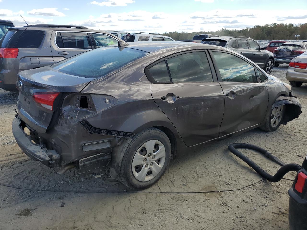 2017 KIA Forte VIN 3KPFK4A7XHE131110 Copart auction photo, water/flood damage thumbnail 3