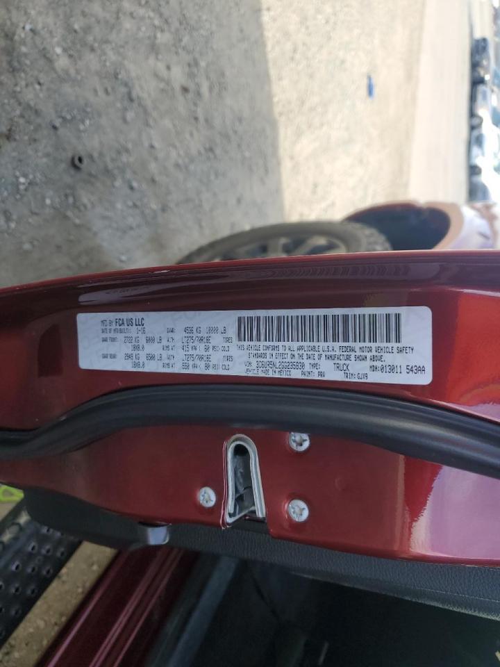 2016 RAM 2500 VIN 3C6UR5NL2GG235830 Copart auction photo, minor dent/scratches damage thumbnail 12