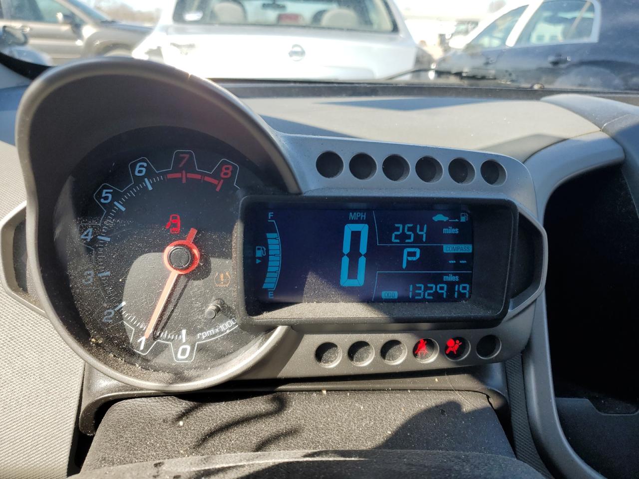 2015 Chevrolet Sonic VIN 1G1JC5SH4F4214866 Copart auction photo, front end / undercarriage damage thumbnail 9