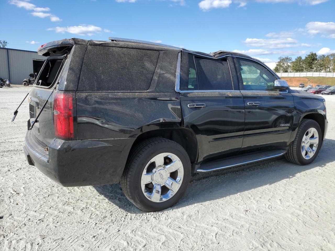 2017 Chevrolet Tahoe VIN 1GNSCCKC4HR188707 Copart auction photo, top/roof damage thumbnail 3