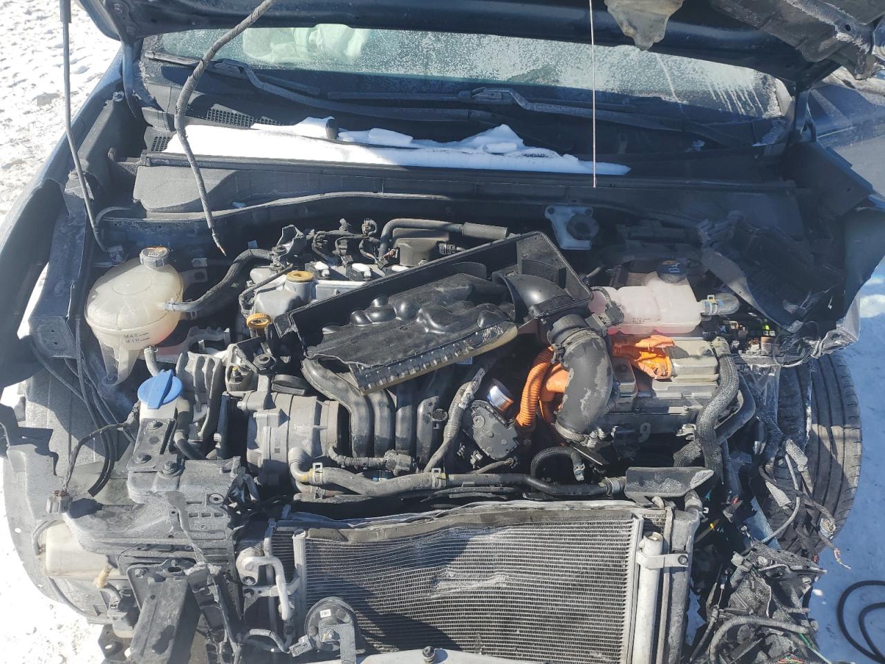 2021 KIA Niro VIN KNDCB3LC0M5485909 Copart auction photo, front end / rear end damage thumbnail 11