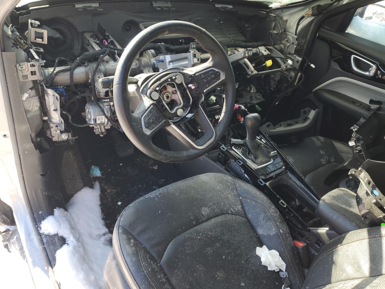 2022 Jeep Compass VIN 3C4NJDCB9NT128366 Copart auction photo, stripped damage thumbnail 7