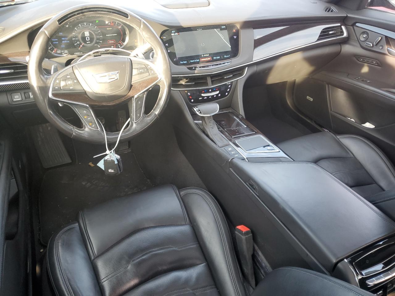 2018 Cadillac CT6 VIN 1G6KP5R67JU129231 Copart auction photo, front end damage thumbnail 8
