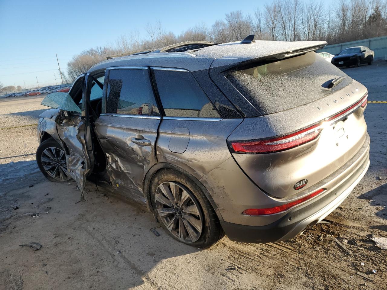2021 Lincoln Corsair VIN 5LMCJ2C94MUL23460 Copart auction photo, rollover damage thumbnail 2