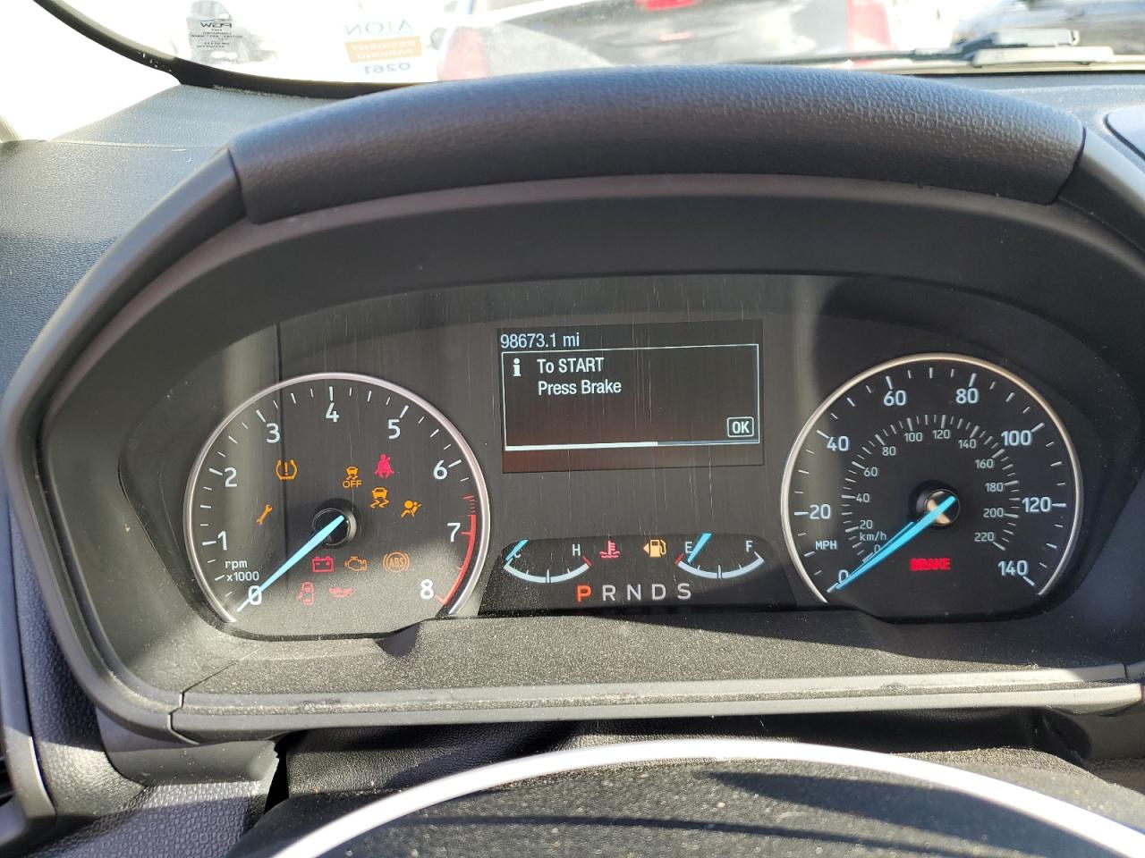 2018 Ford EcoSport VIN MAJ3P1TE3JC178271 Copart auction photo, front end damage thumbnail 9