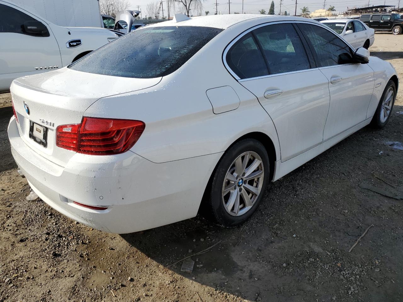 2016 BMW 5er VIN WBA5A5C56GD525846 Copart auction photo, front end damage thumbnail 3