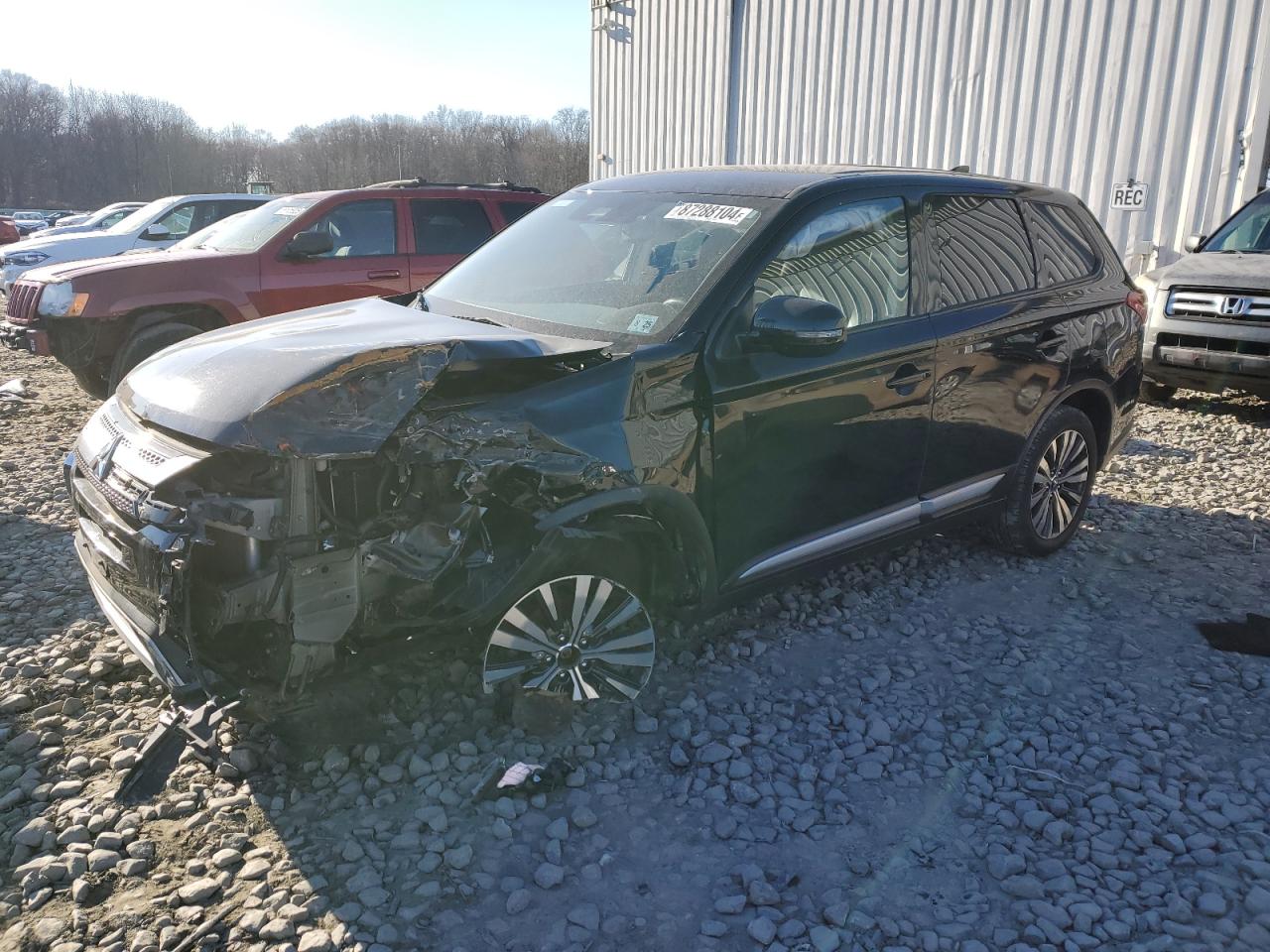 2020 Mitsubishi Outlander VIN JA4AD3A3XLZ022102