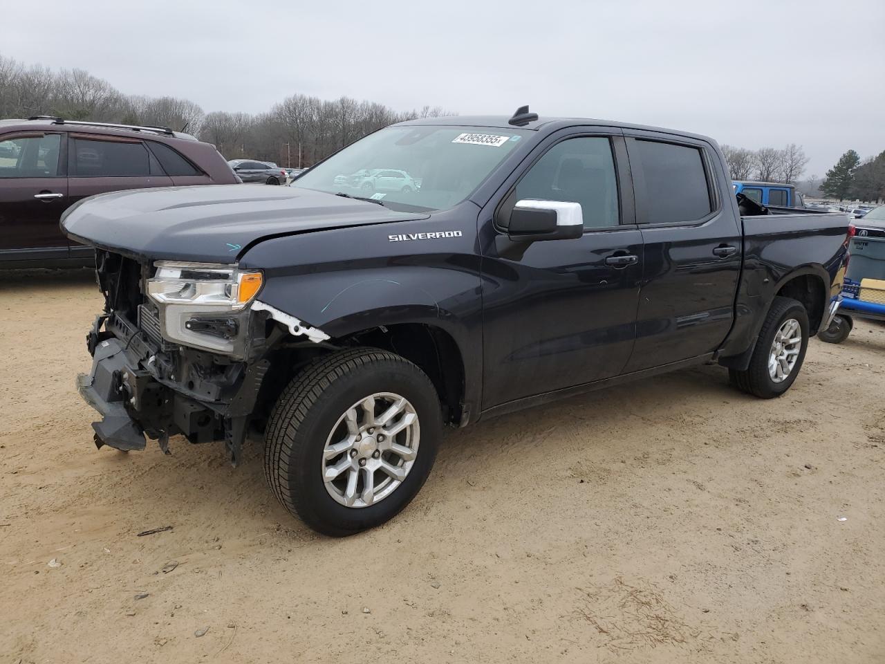 2022 Chevrolet Silverado VIN 3GCPACEKXNG597863 - Copart auction photo