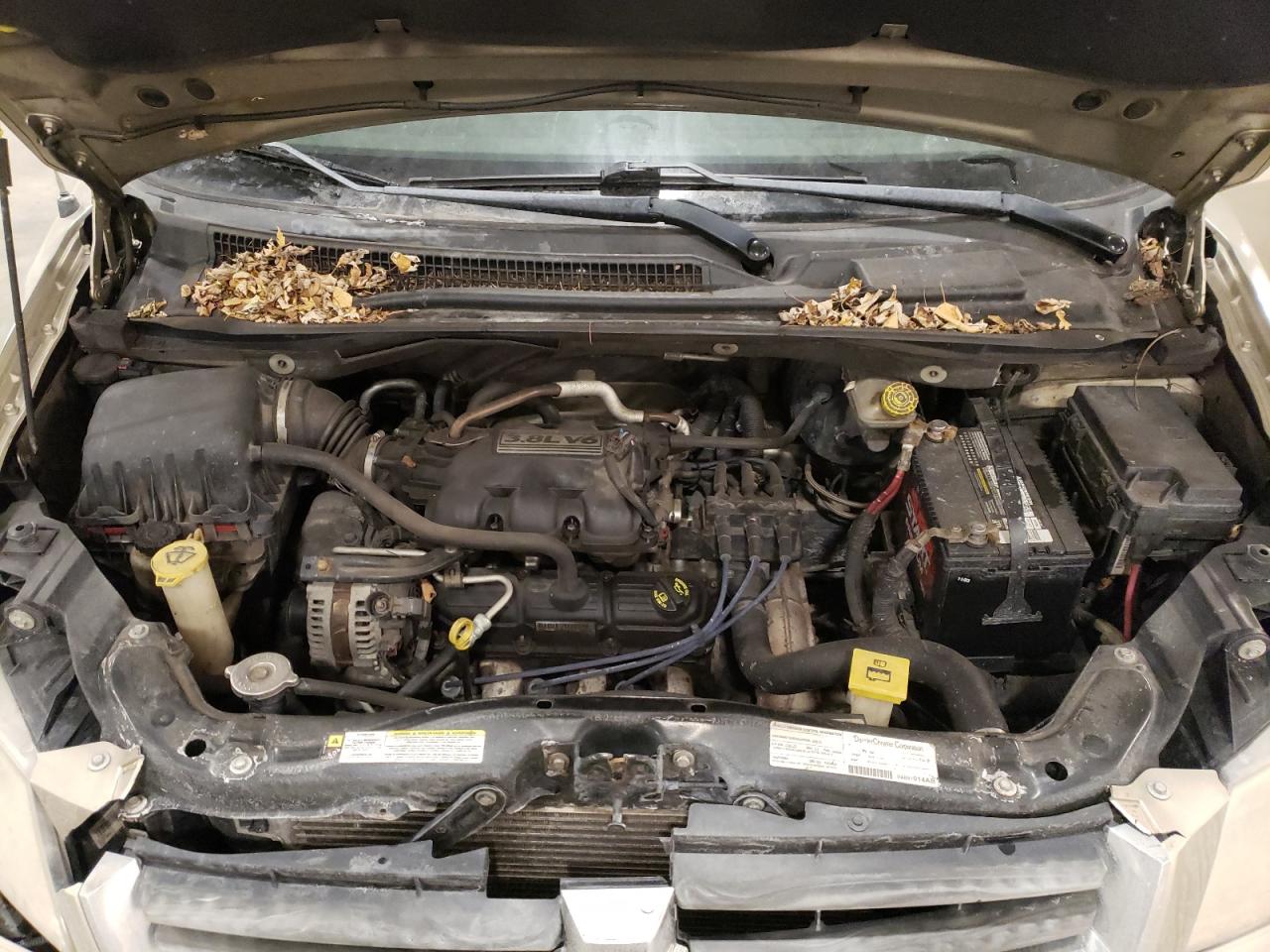 2008 Dodge Caravan VIN 1D8HN54P98B139425 Copart auction photo, front end / rear end damage thumbnail 12