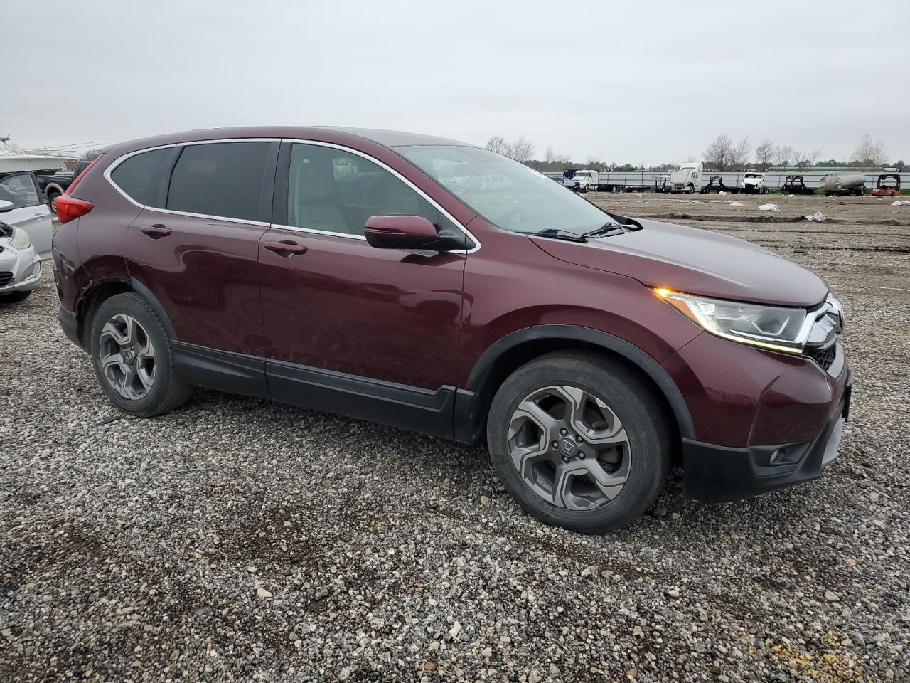 2018 Honda CR-V VIN 7FARW1H59JE050432 Copart auction photo, hail damage thumbnail 4