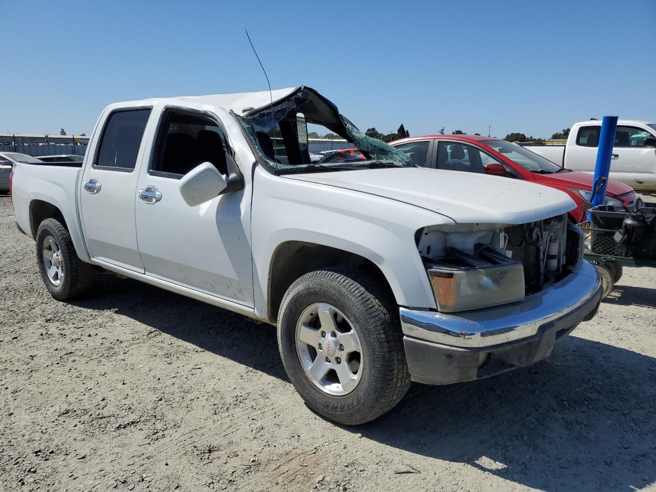 2010 GMC Canyon VIN 1GTDSCDE0A8110892 Copart auction photo, all over damage thumbnail 4