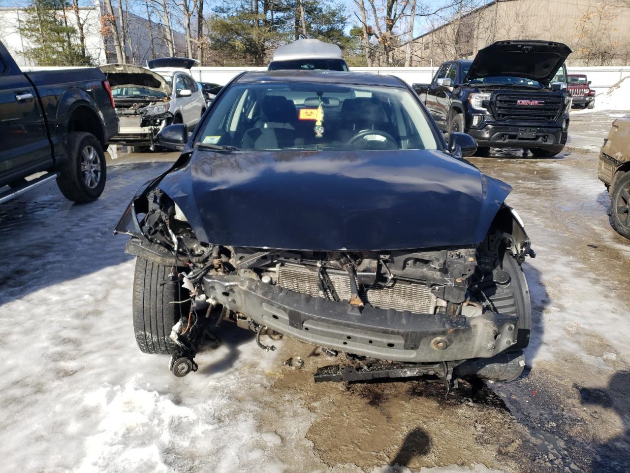 2010 Mazda 3 VIN JM1BL1SG5A1218169 Copart auction photo, frame damage / front end damage thumbnail 5