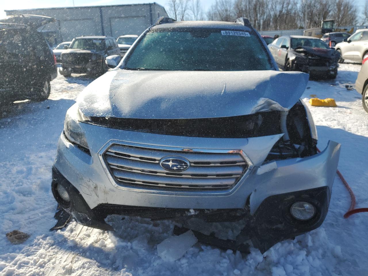 2016 Subaru Outback VIN 4S4BSBHC3G3263018 Copart auction photo, front end damage thumbnail 5