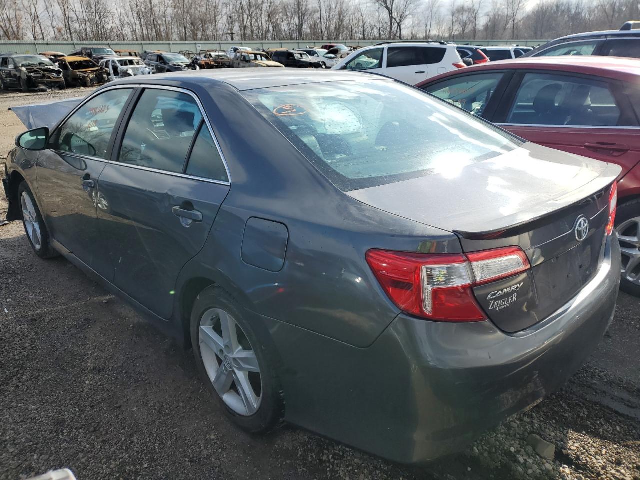 2014 Toyota Camry VIN 4T1BF1FK4EU405103 Copart auction photo, front end / side damage thumbnail 2