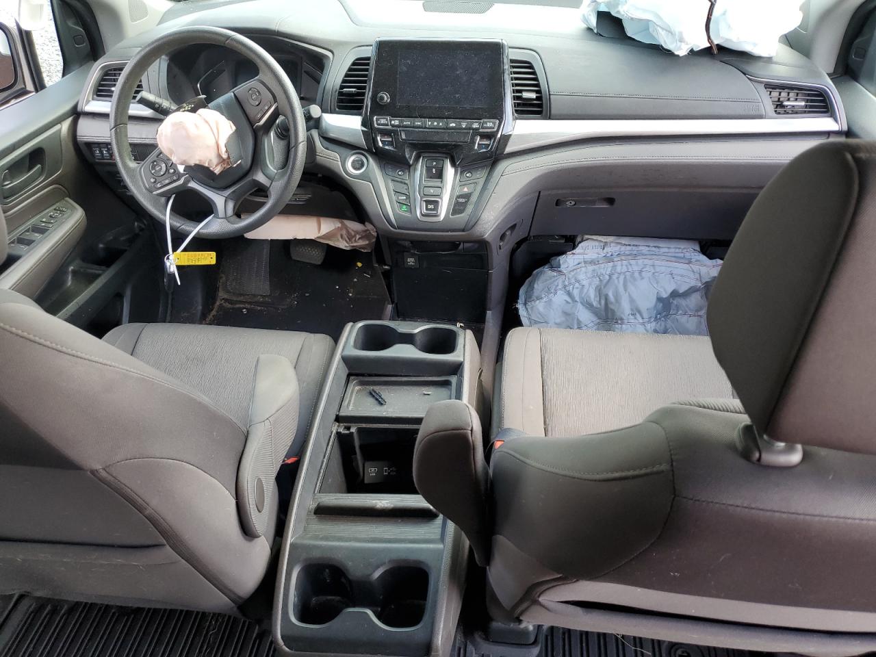 2019 Honda Odyssey VIN 5FNRL6H59KB101009 Copart auction photo, front end / side damage thumbnail 8
