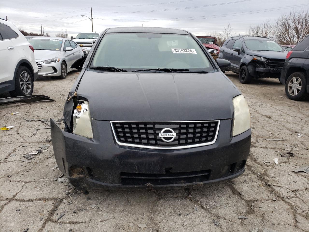 2008 Nissan Sentra VIN 3N1AB61E78L680122 Copart auction photo, all over damage thumbnail 5