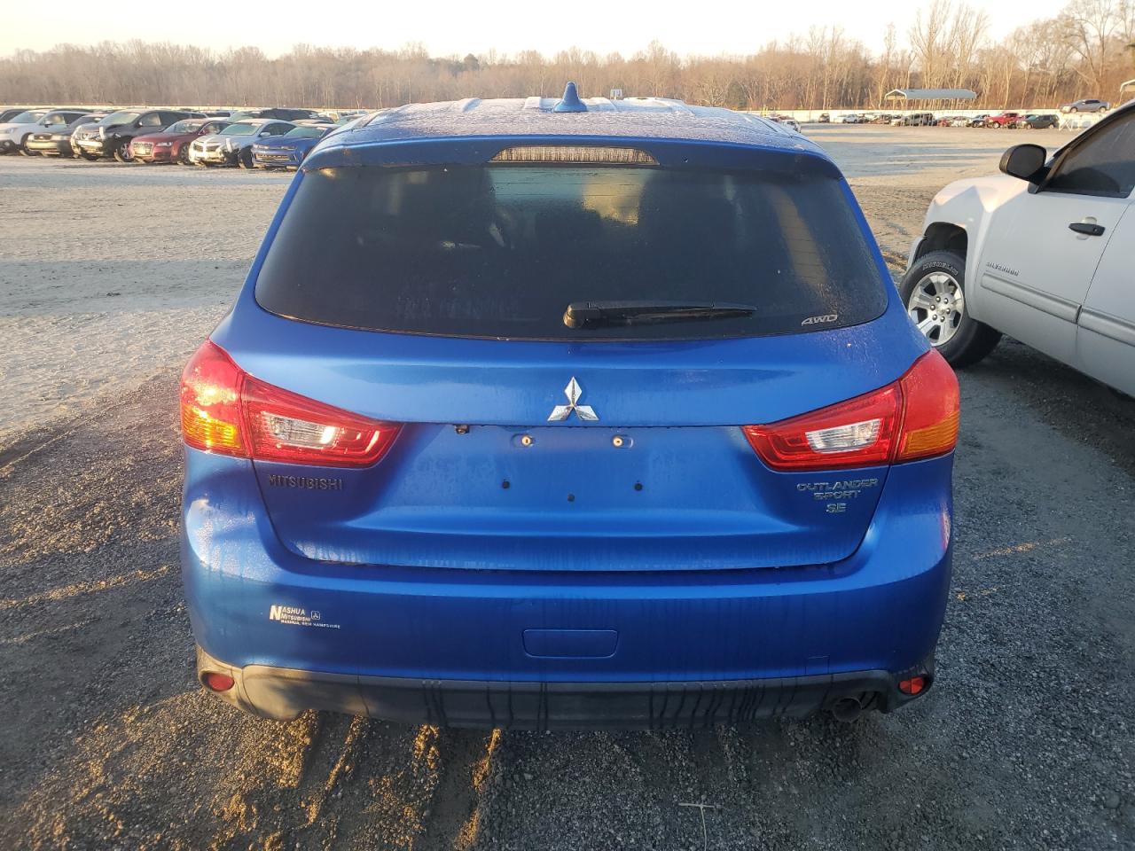 2017 Mitsubishi Outlander VIN JA4AR3AW8HZ030847 Copart auction photo, front end damage thumbnail 6