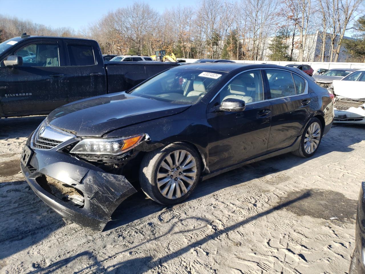 2014 Acura RLX VIN JH4KC1F53EC007201 - Copart auction photo