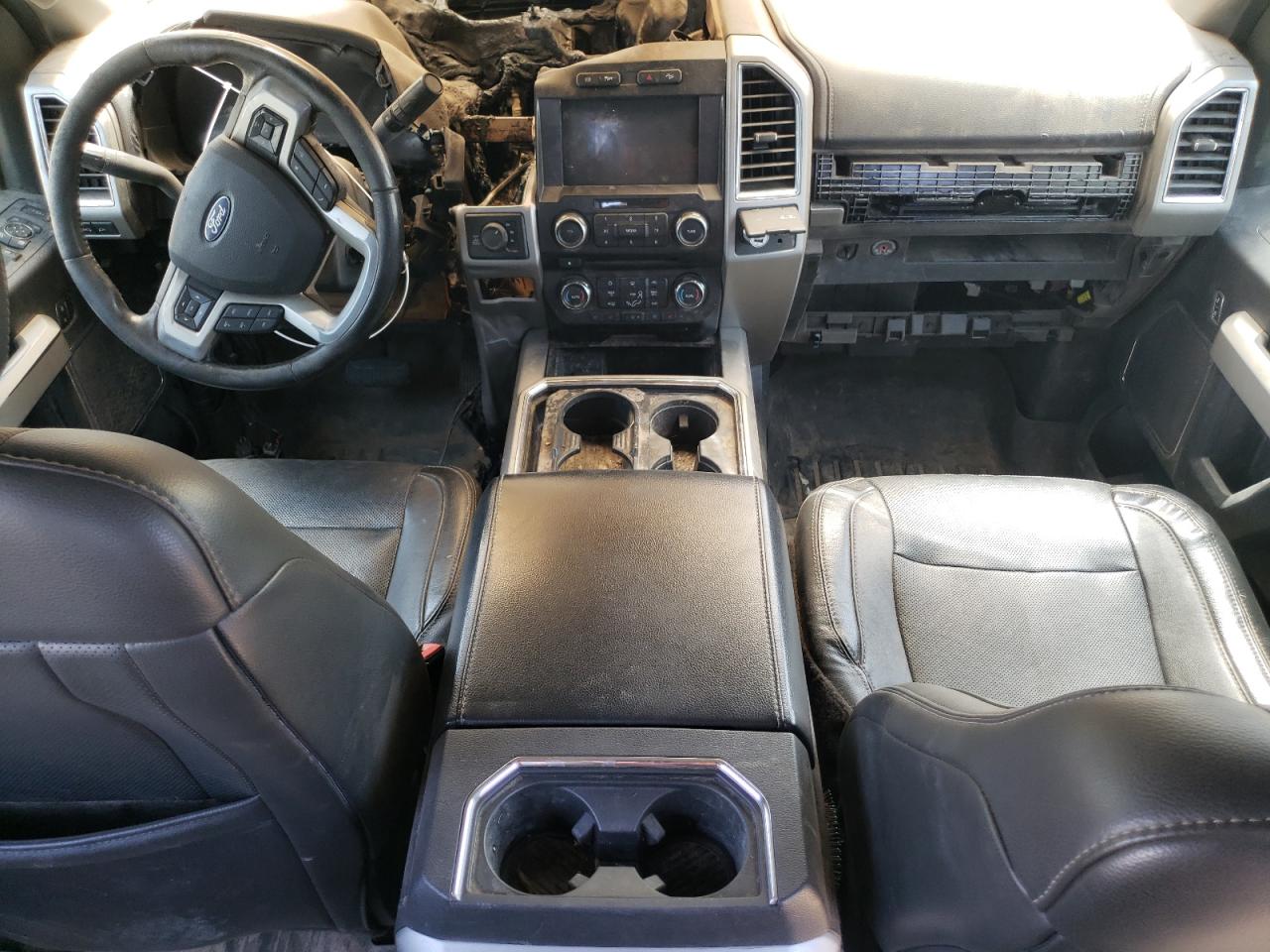 2018 Ford F350 VIN 1FT8W3BT7JEC41956 Copart auction photo, burn - engine / rear end damage thumbnail 8
