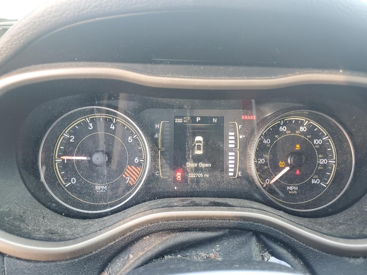 2014 Jeep Grand Cherokee VIN 1C4PJMCB0EW299638 Copart auction photo, side / front end damage thumbnail 9