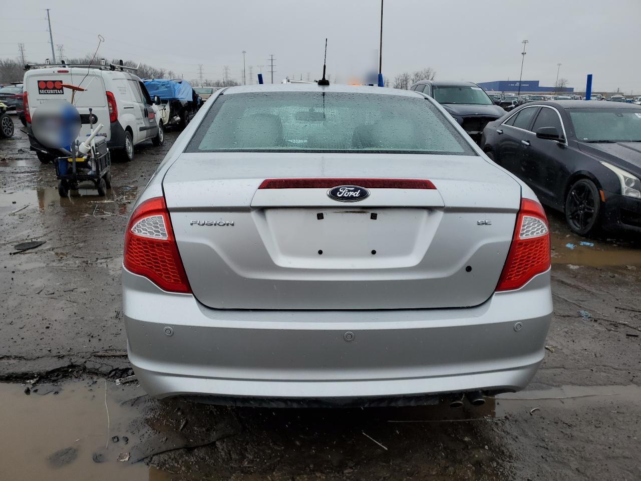 2011 Ford Fusion VIN 3FAHP0HA4BR121070 Copart auction photo, rear end / side damage thumbnail 6