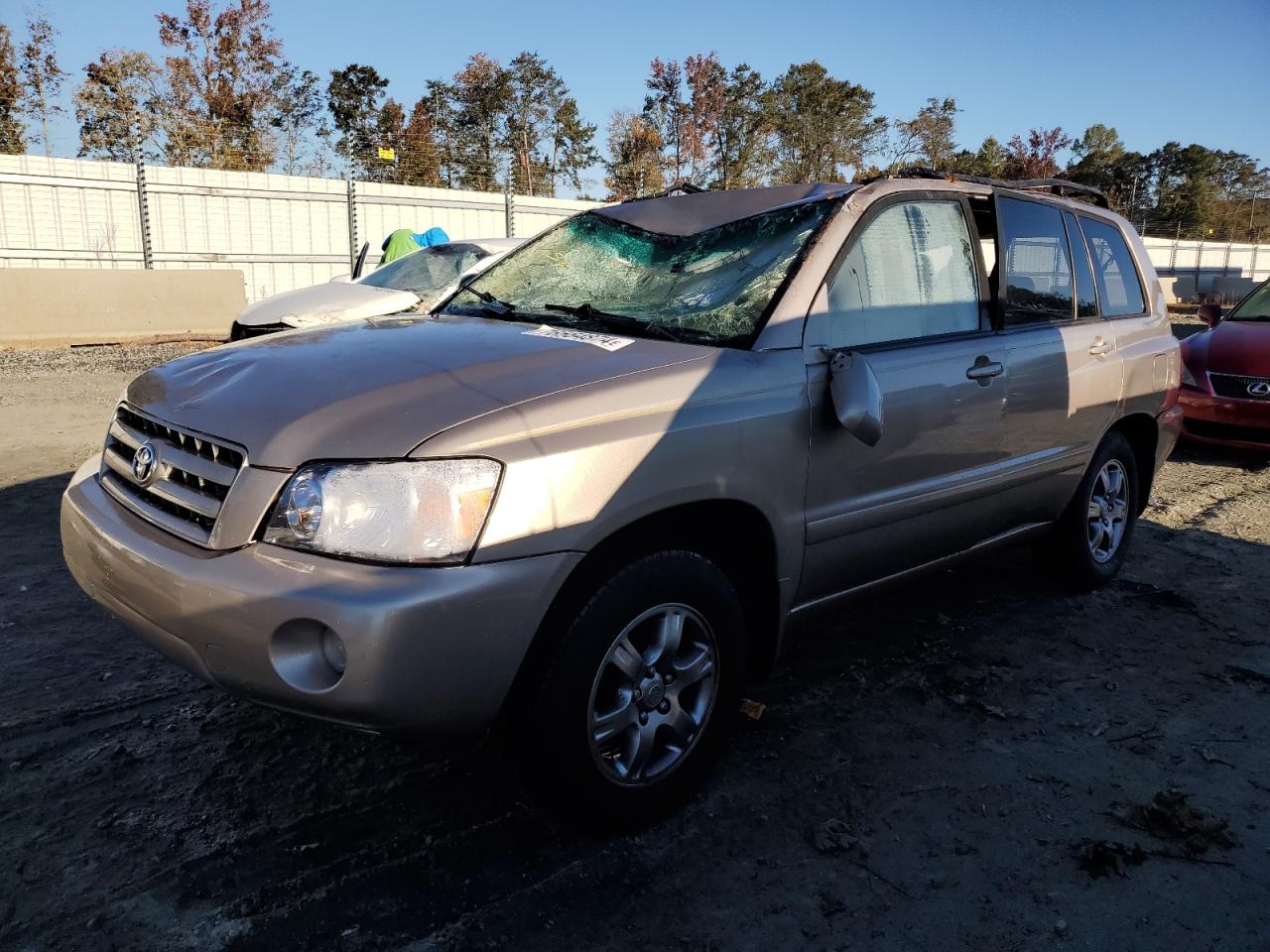 2006 Toyota Highlander VIN JTEDP21A660115674