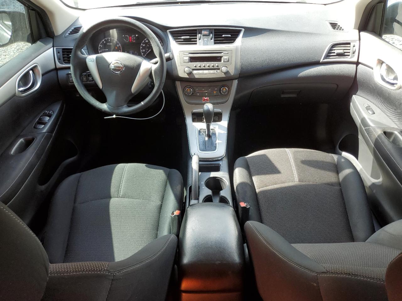 2014 Nissan Sentra VIN 3N1AB7AP6EL692023 Copart auction photo, front end / rear end damage thumbnail 8