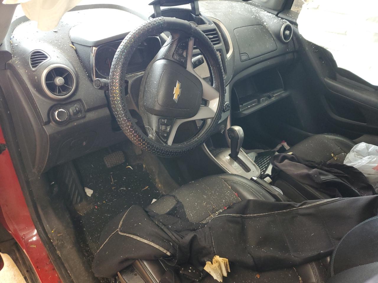 2016 Chevrolet Trax VIN KL7CJLSB3GB664167 Copart auction photo, all over damage thumbnail 8