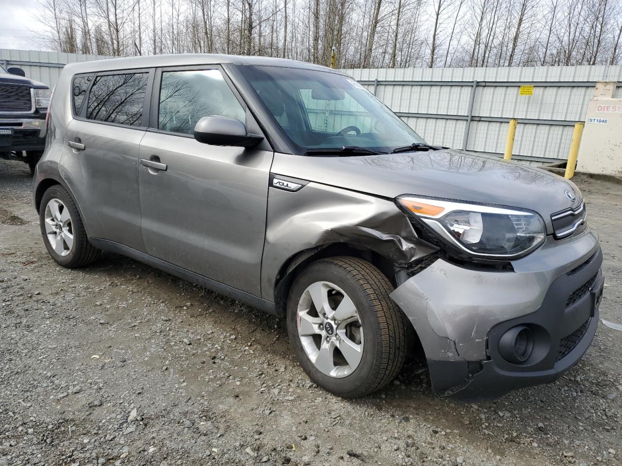 2018 KIA Soul VIN KNDJN2A28J7610593 Copart auction photo, front end damage thumbnail 4
