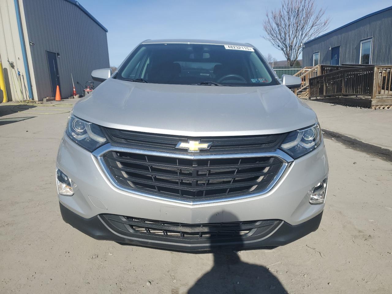 2018 Chevrolet Equinox VIN 2GNAXSEV2J6110032 Copart auction photo, front end / side damage thumbnail 5