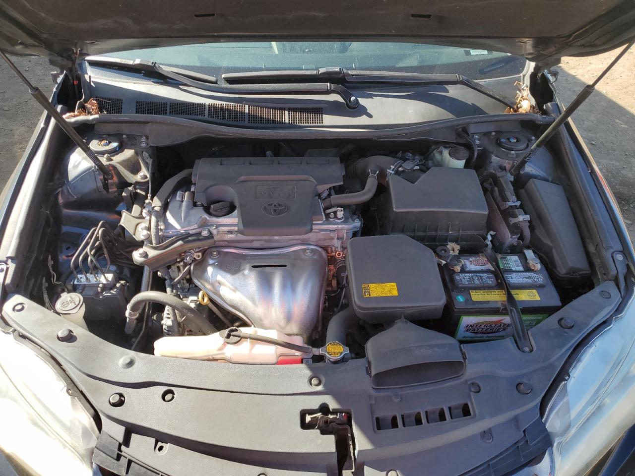 2015 Toyota Camry VIN 4T1BF1FK2FU879066 Copart auction photo, rear end damage thumbnail 11