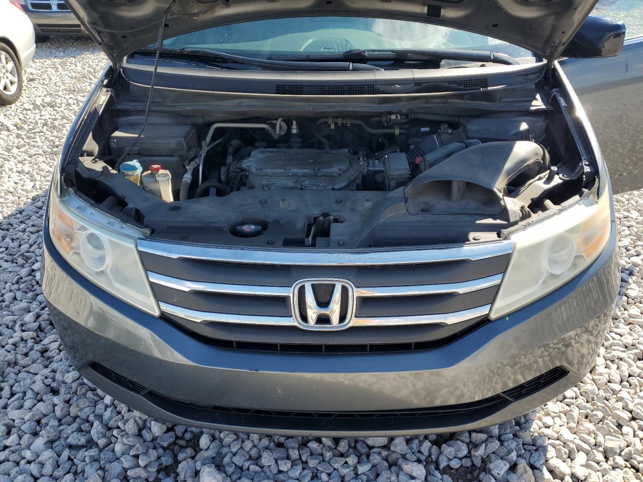 2013 Honda Odyssey VIN 5FNRL5H62DB034632 Copart auction photo, rear end / minor dent/scratches damage thumbnail 12