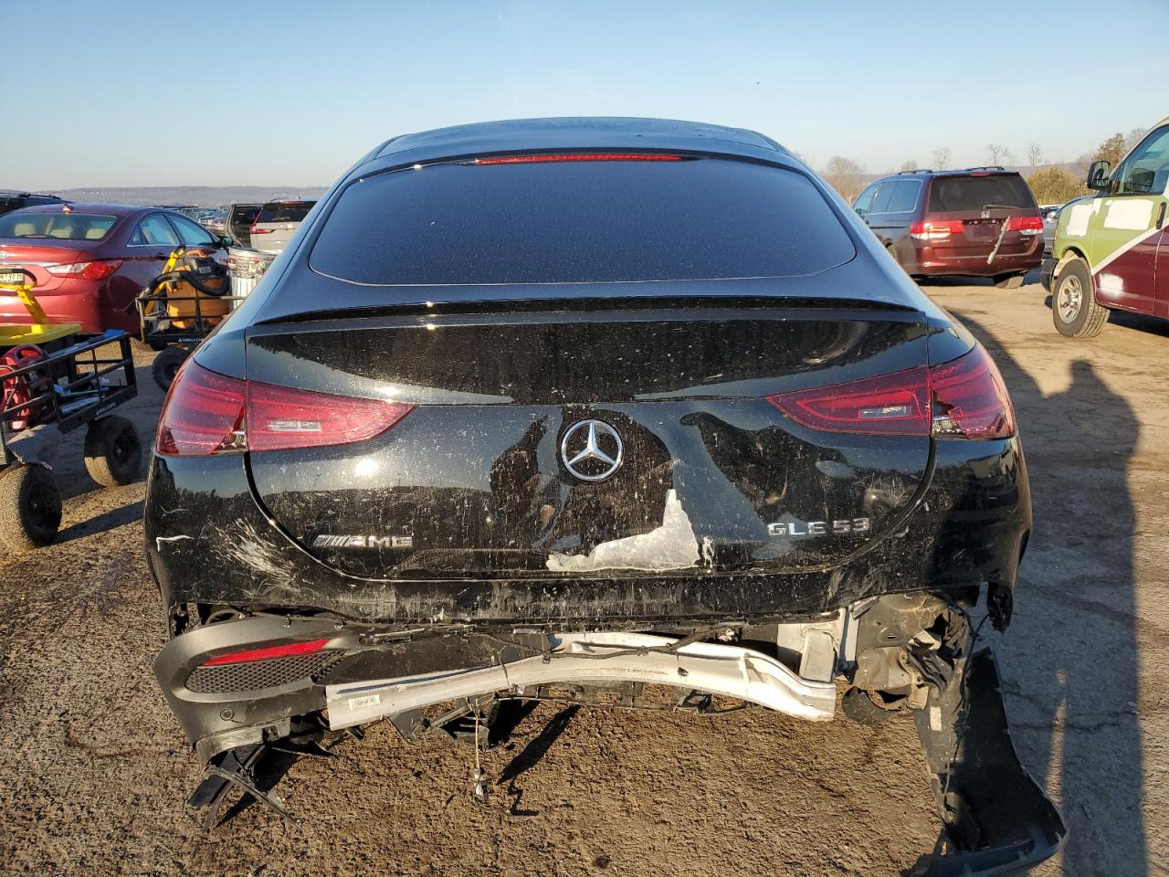 2024 Mercedes-Benz GLE VIN 4JGFD6BB5RB064970 Copart auction photo, rear end damage thumbnail 6