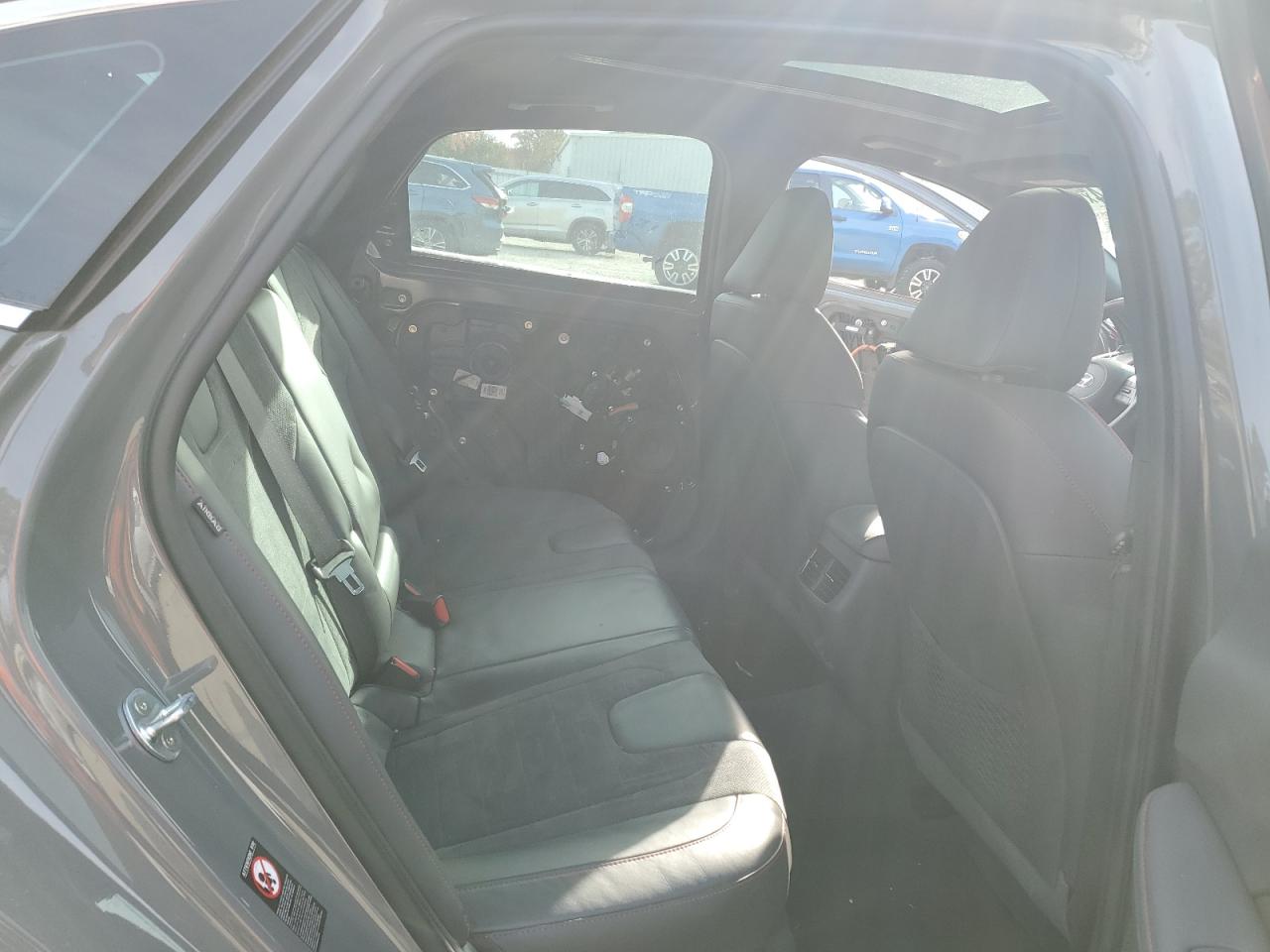 2021 Hyundai Sonata VIN 5NPEK4JC6MH129028 Copart auction photo, front end / side damage thumbnail 10