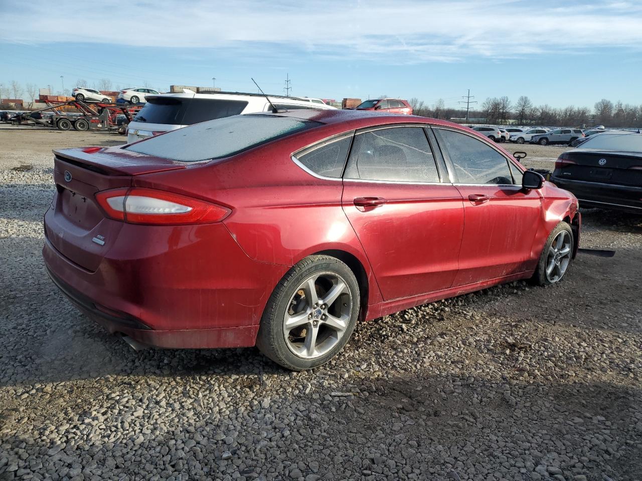 2015 Ford Fusion VIN 3FA6P0HD9FR178131 Copart auction photo, front end damage thumbnail 3