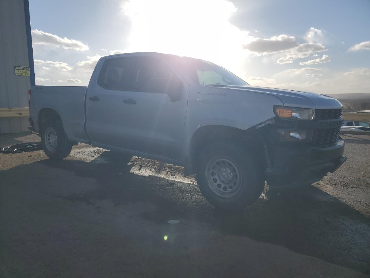 2019 Chevrolet Silverado VIN 1GCRYAEH5KZ322538 Copart auction photo, undercarriage / side damage thumbnail 4