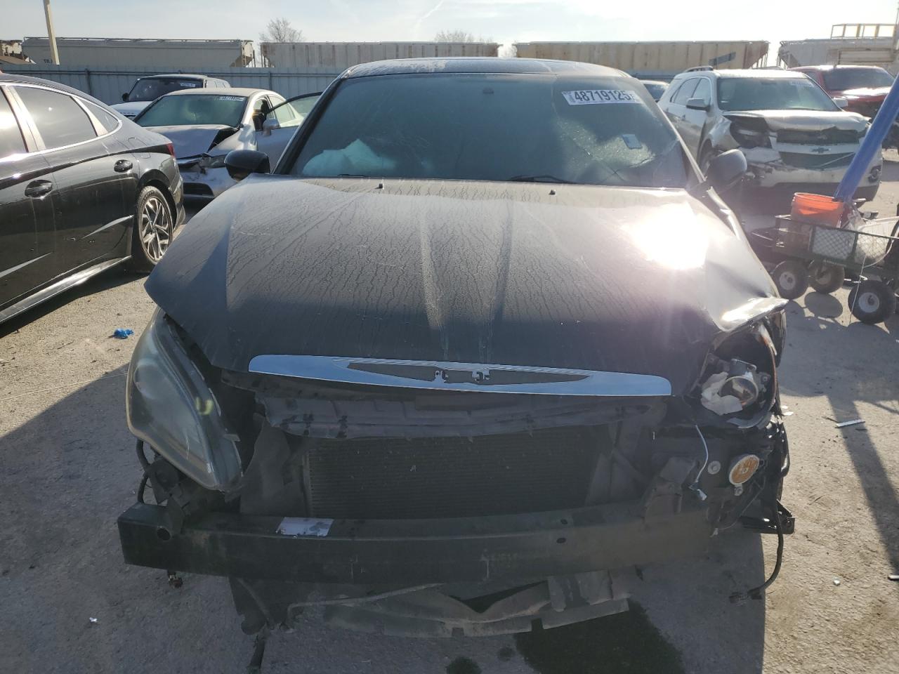 2011 Chrysler 200 VIN 1C3BC8FGXBN567166 Copart auction photo, front end damage thumbnail 5