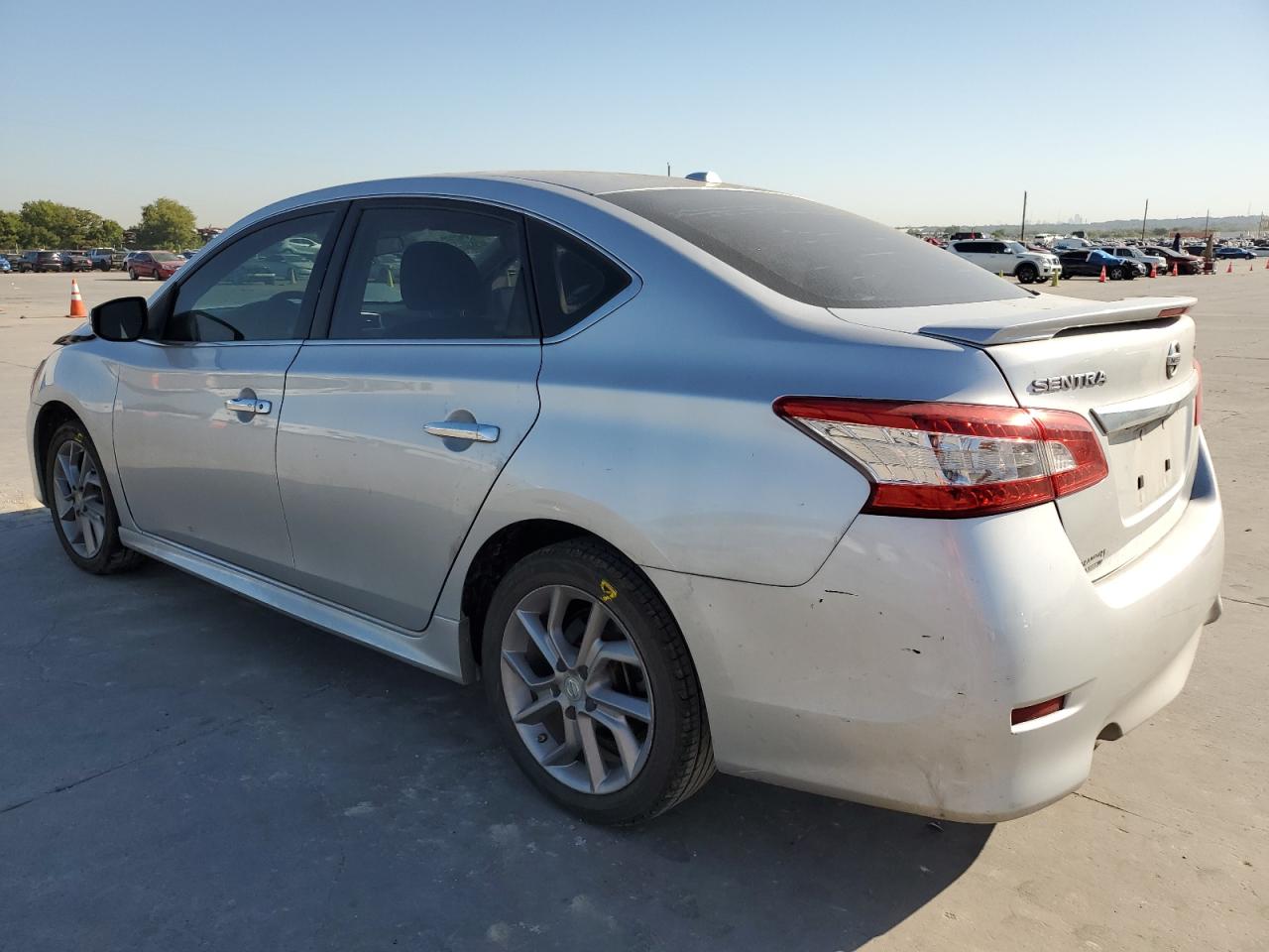 2015 Nissan Sentra VIN 3N1AB7AP9FY332541 Copart auction photo, front end damage thumbnail 2