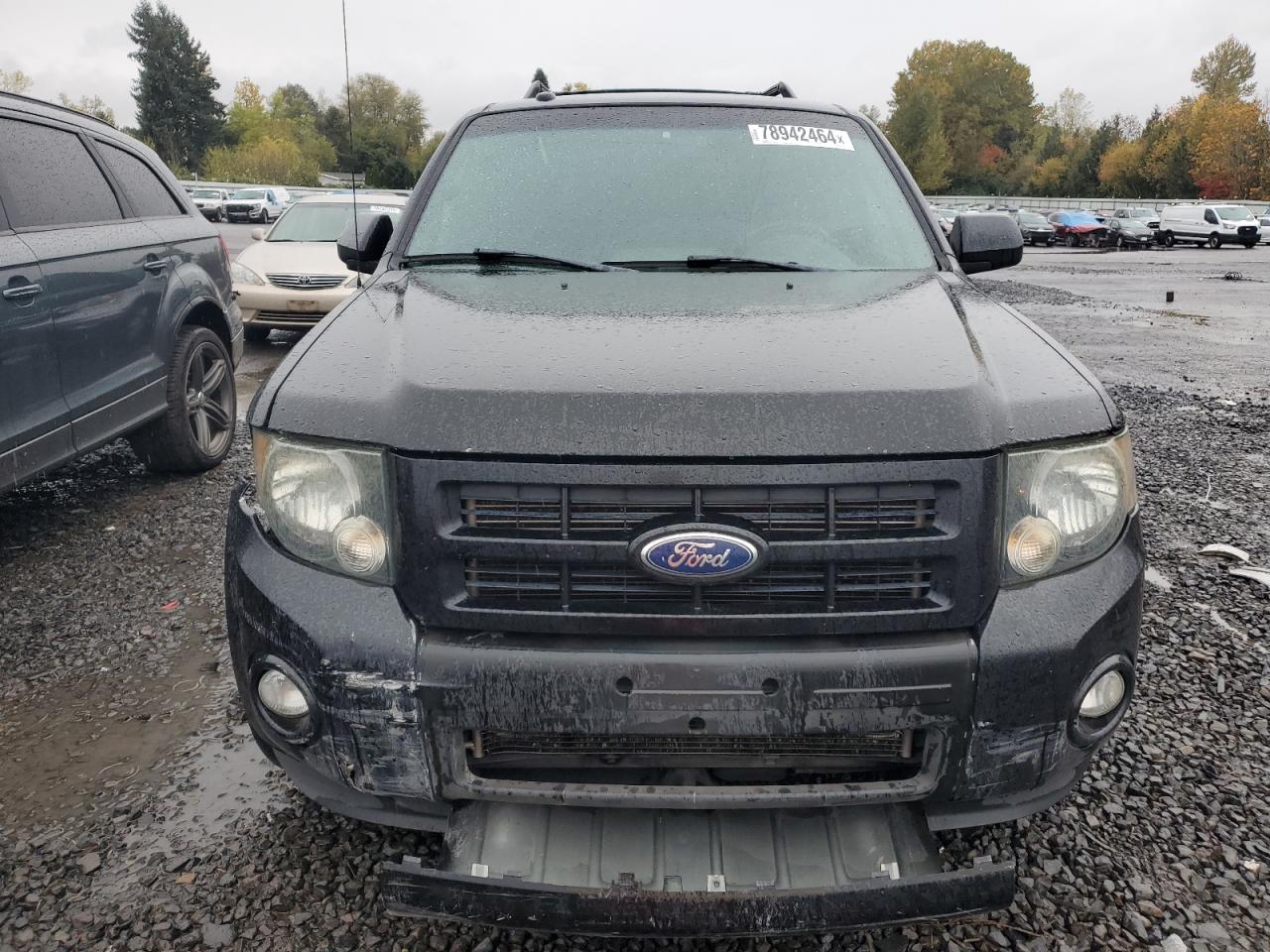 2011 Ford Escape VIN 1FMCU0D74BKA16178 Copart auction photo, front end / rear end damage thumbnail 5