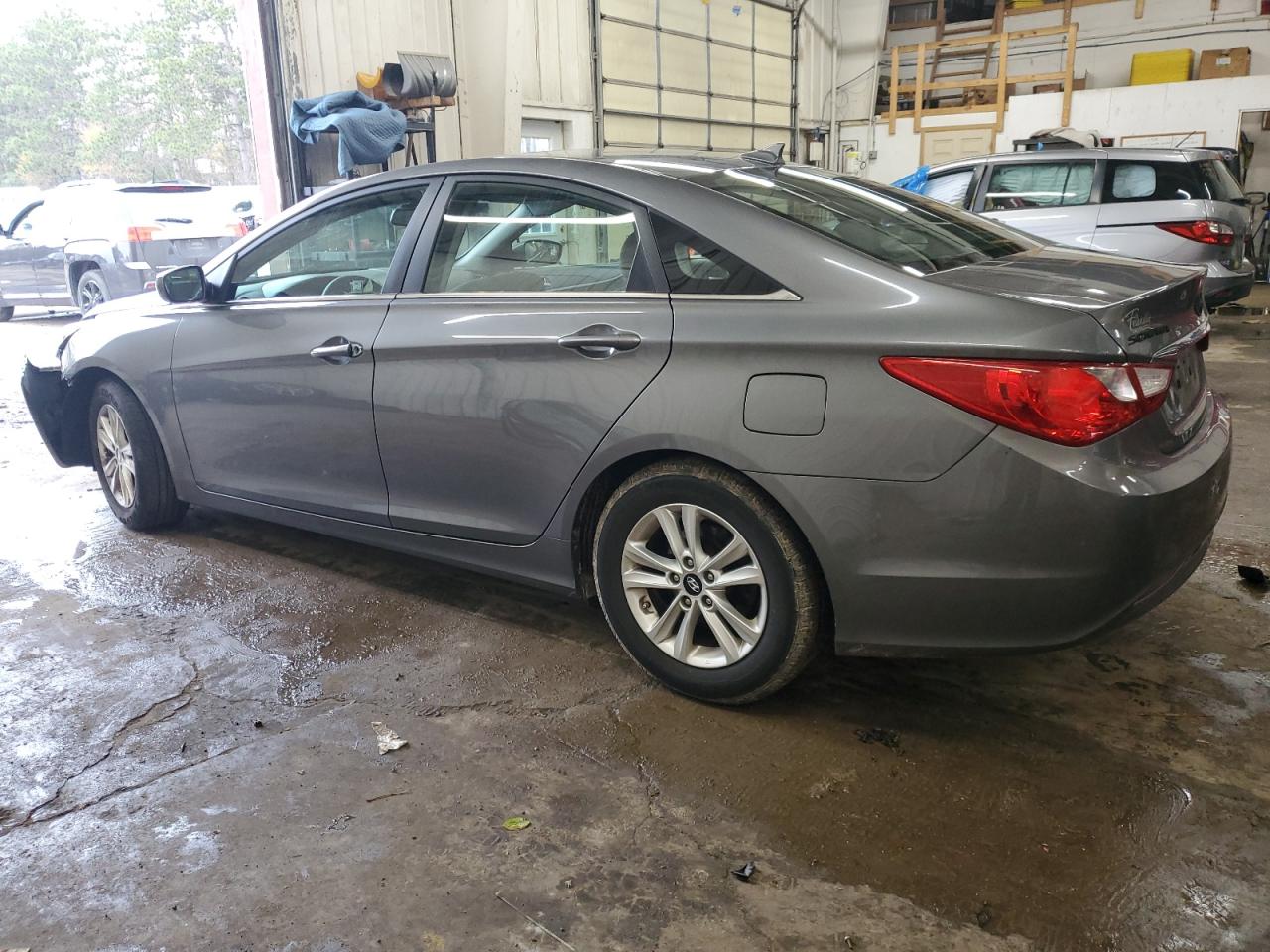 2013 Hyundai Sonata VIN 5NPEB4AC6DH654171 Copart auction photo, vandalism / front end damage thumbnail 2