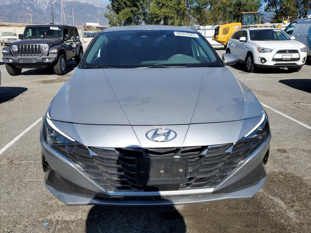 2021 Hyundai Elantra VIN 5NPLN4AG3MH025663 Copart auction photo, side / all over damage thumbnail 5