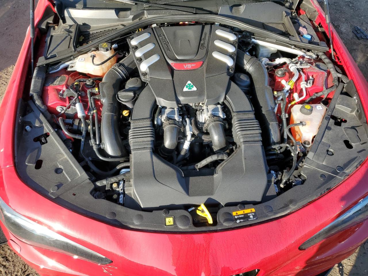 2017 Alfa Romeo Giulia VIN ZARFAEAVXH7550930 Copart auction photo, undercarriage / minor dent/scratches damage thumbnail 11