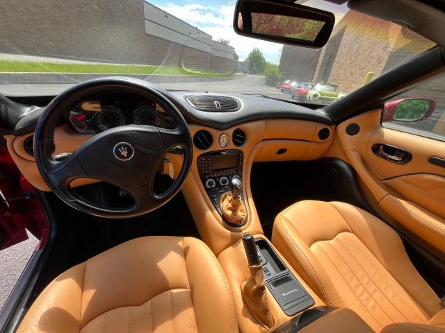 2002 Maserati Spyder VIN ZAMBB18A920006027 Copart auction photo, normal wear / minor dent/scratches damage thumbnail 9