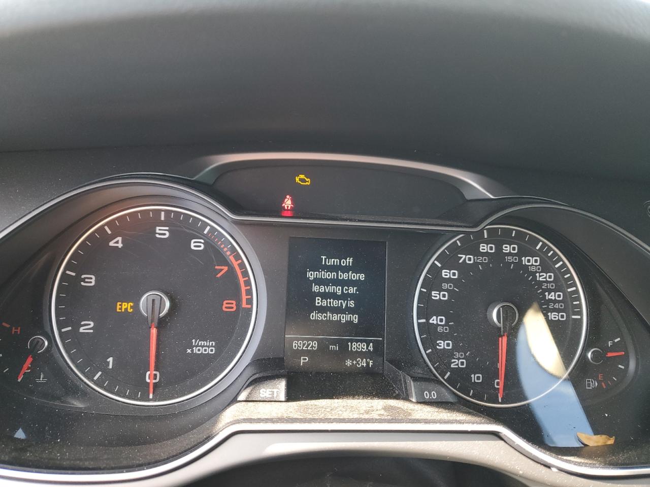 2014 Audi A4 VIN WAUFFAFL2EN036652 Copart auction photo, minor dent/scratches damage thumbnail 9