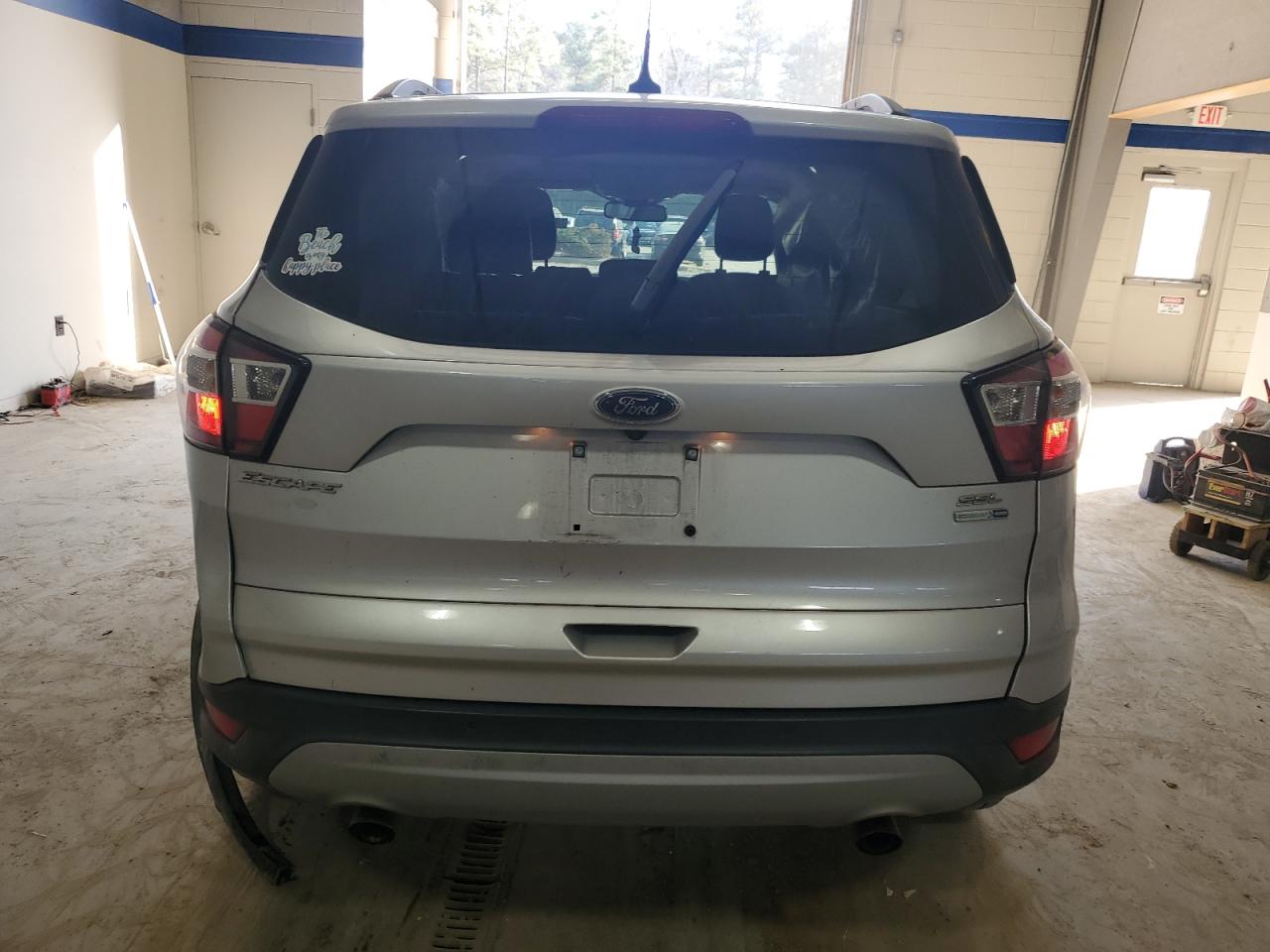 2018 Ford Escape VIN 1FMCU9HD3JUB78424 Copart auction photo, front end / side damage thumbnail 6